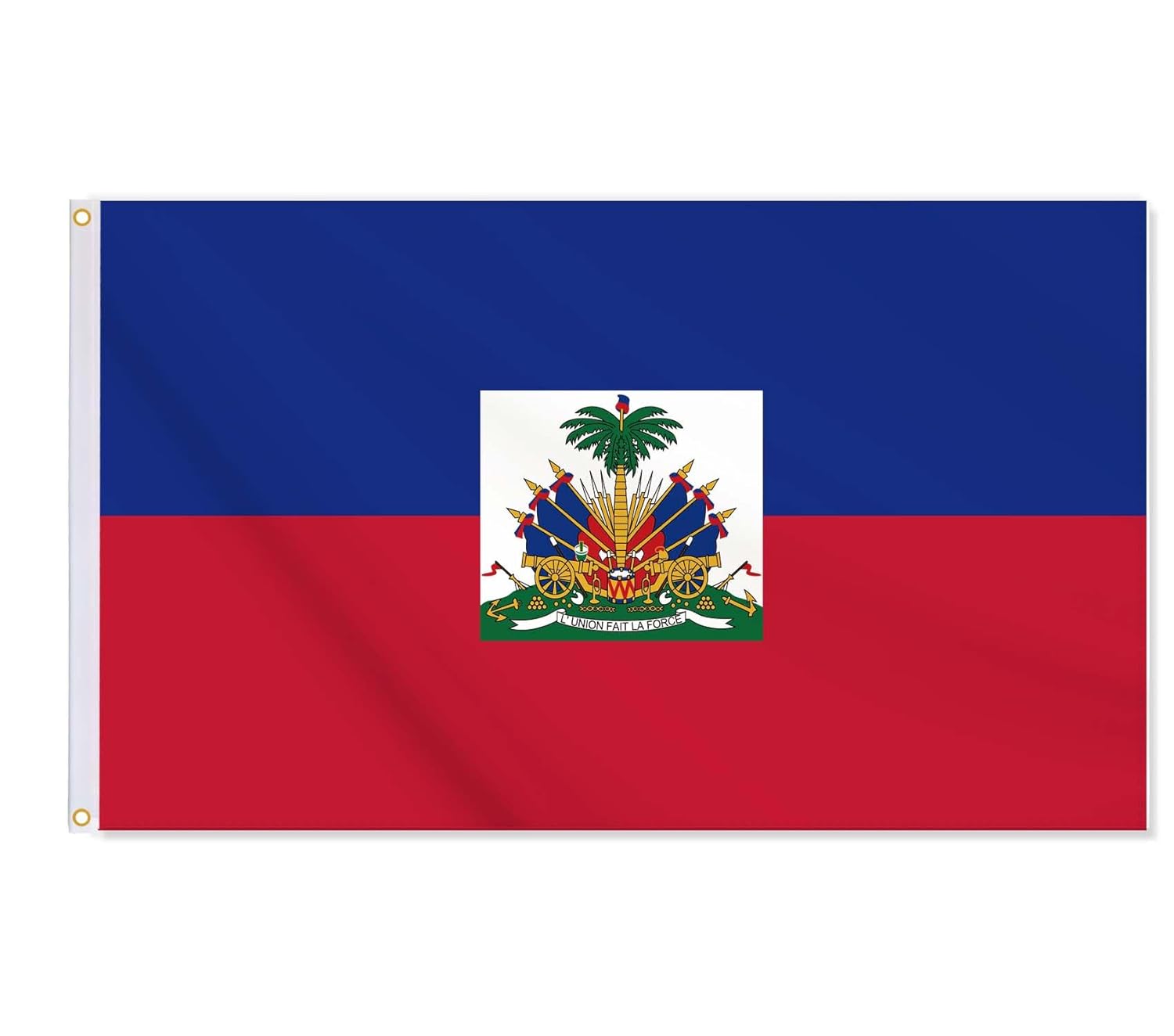 Drapeau Haiti Grand format (90 x 150 cm)