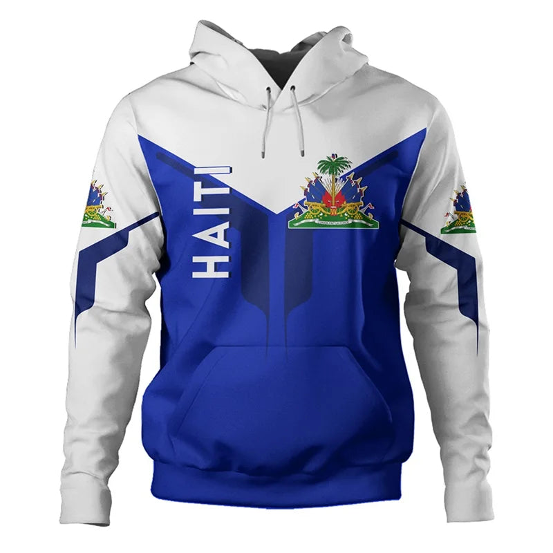 Maillot Haiti Coupe du monde 2026 - Hoodie Drapeau Haiti